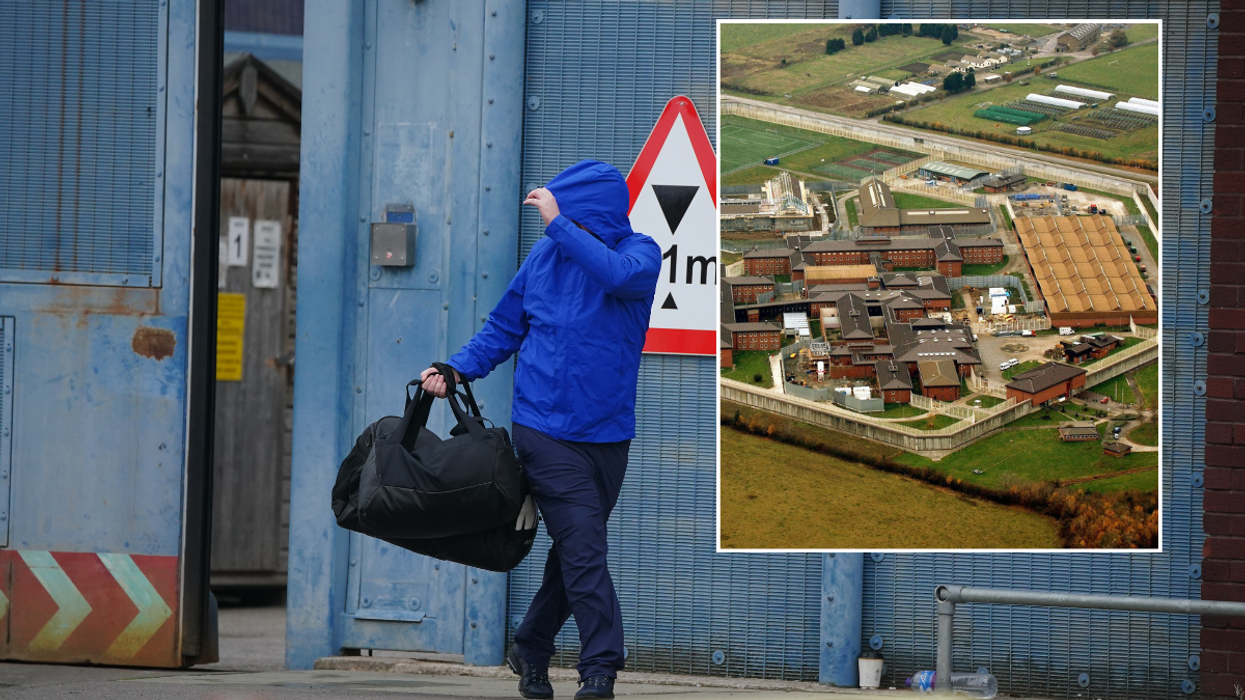 The prisoner was released from HMP Swaleside (file pic)