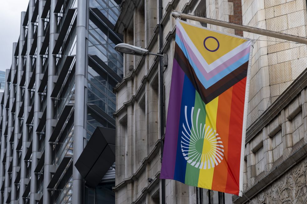 The Progress Pride flag