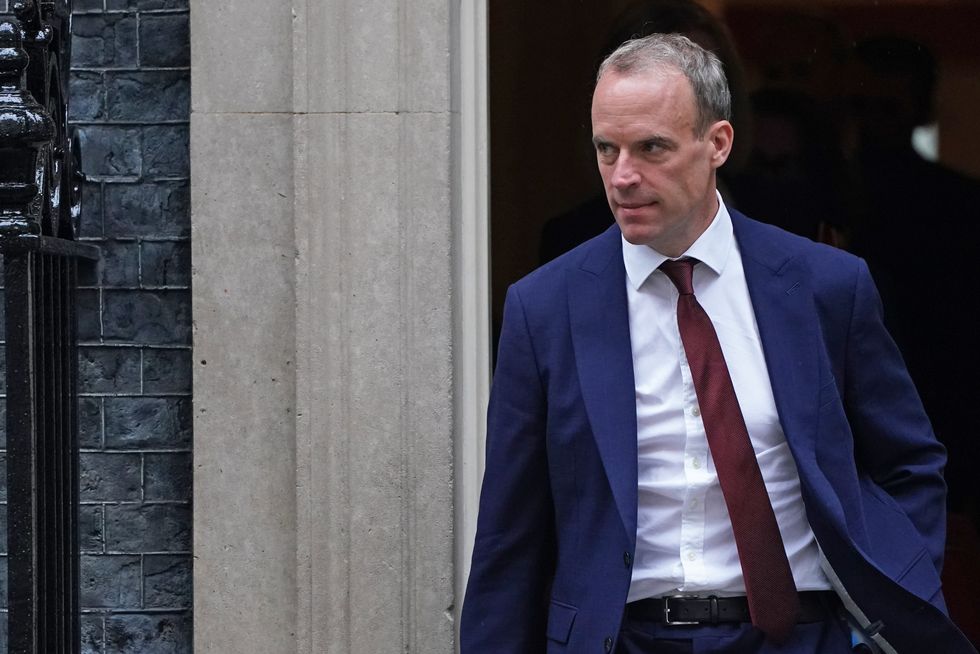 The proposed guidance was welcomed by Dominic Raab, the Justice Secretary and Deputy Prime Minister. Picture date: Tuesday September 14, 2021.