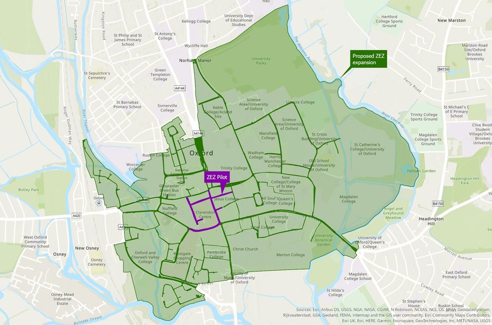 The proposed wider ZEZ map