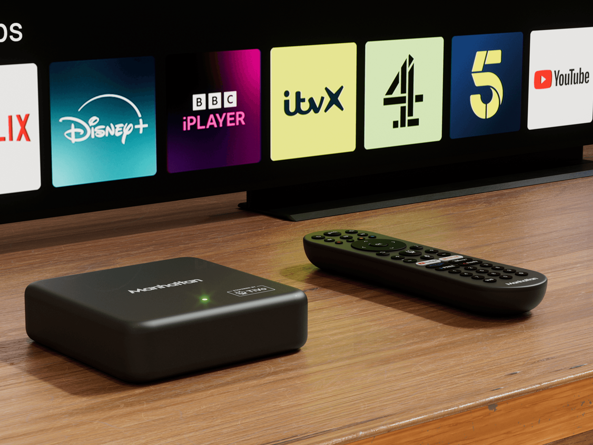 More competition for Sky and Virgin Media! Second-ever Freely TV box unveiled with cheaper Wi-Fi ...
