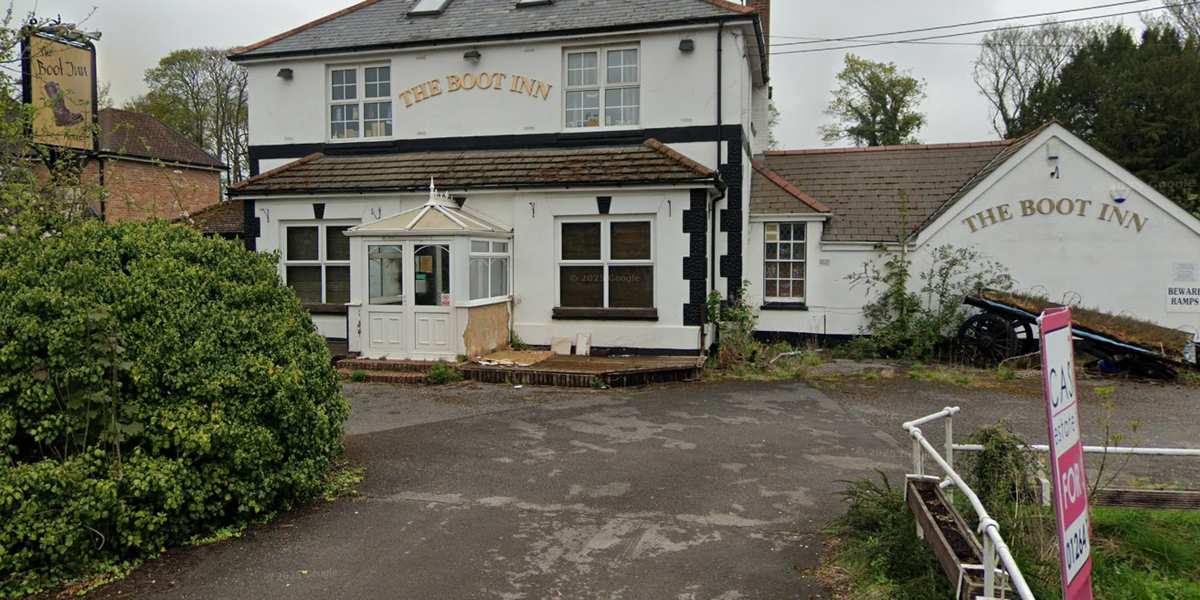 NextImg:Neighbour row erupts as pub owners slam villagers opposing their plan to turn boozer into five-bed house saying they never visited