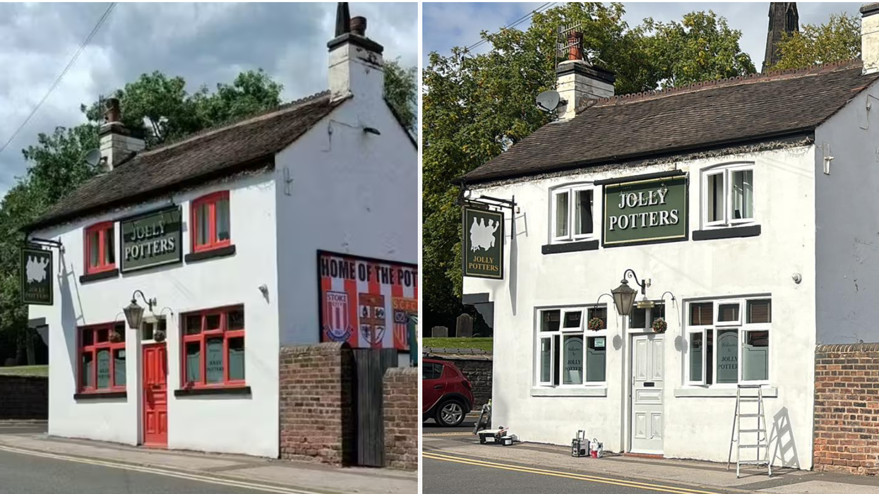 'Poppy red' pub painted over after just ONE resident complained leaving army vet owner 'emotional'