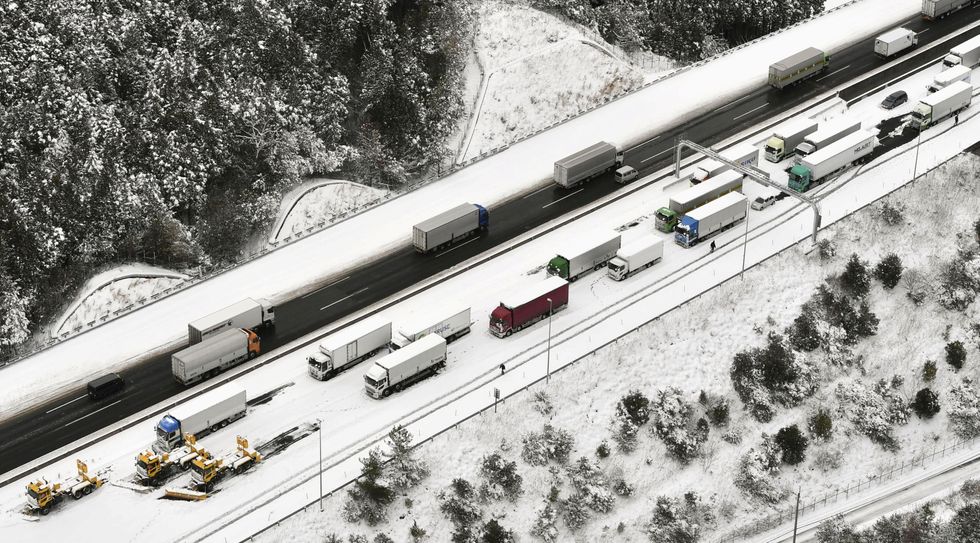 The public have been urged to not travel for non-essential journeys