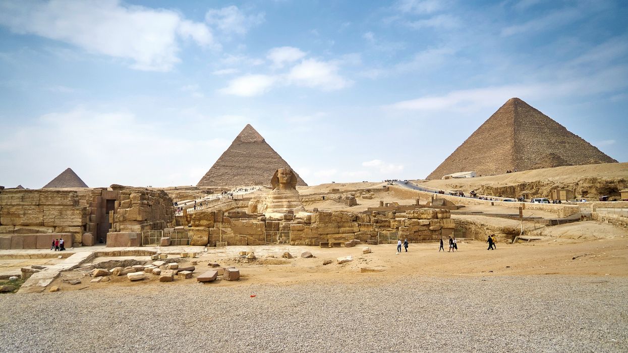 The Pyramids in Giza