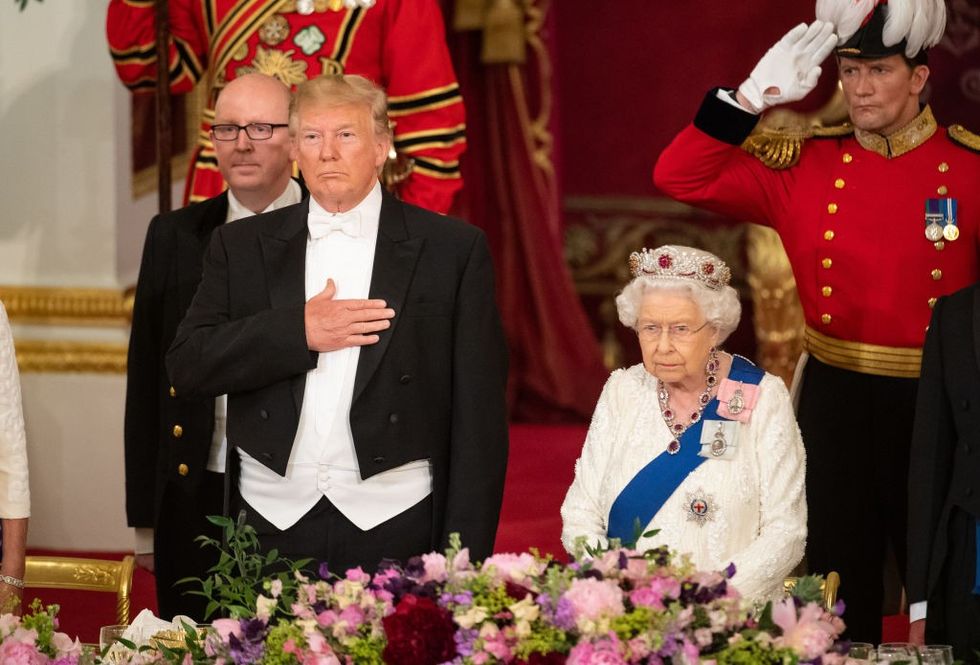 The Queen and Donald Trump