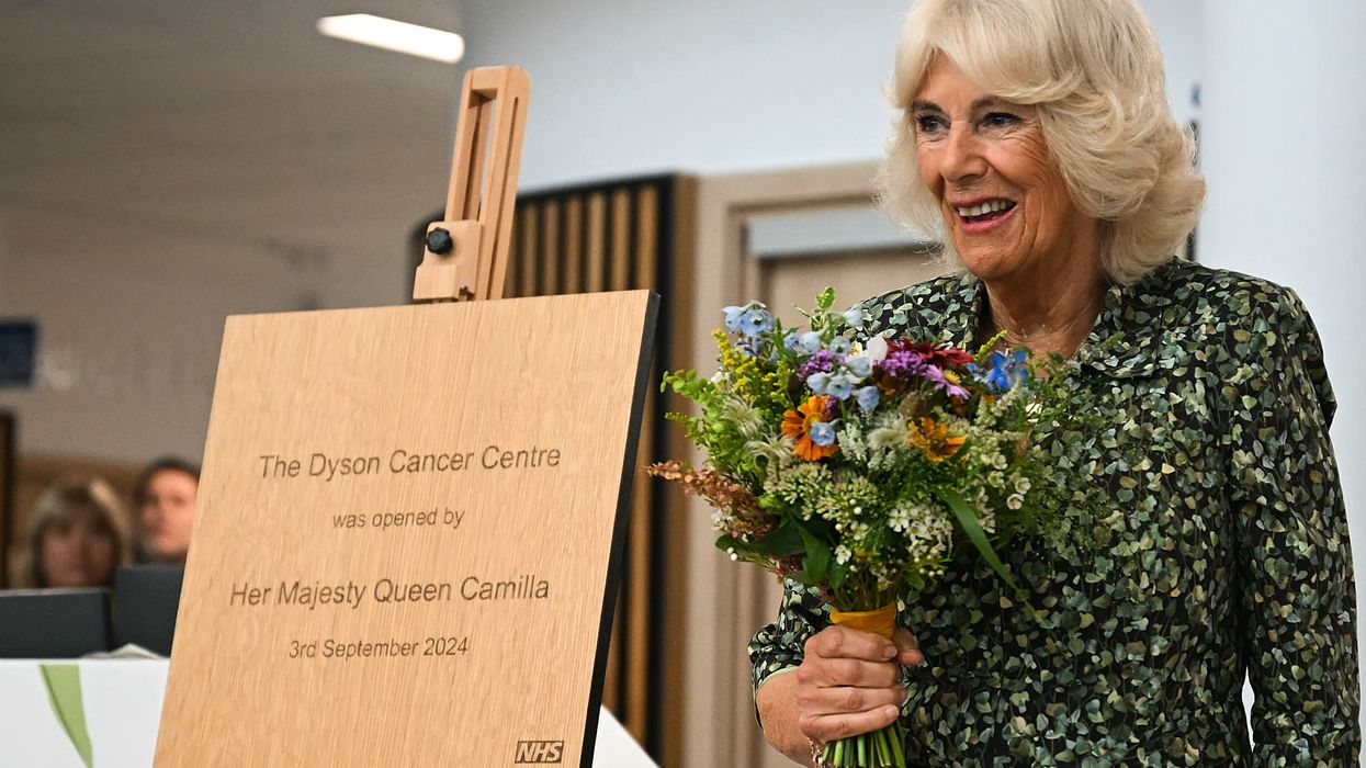 The Queen was opening the new Cancer centre