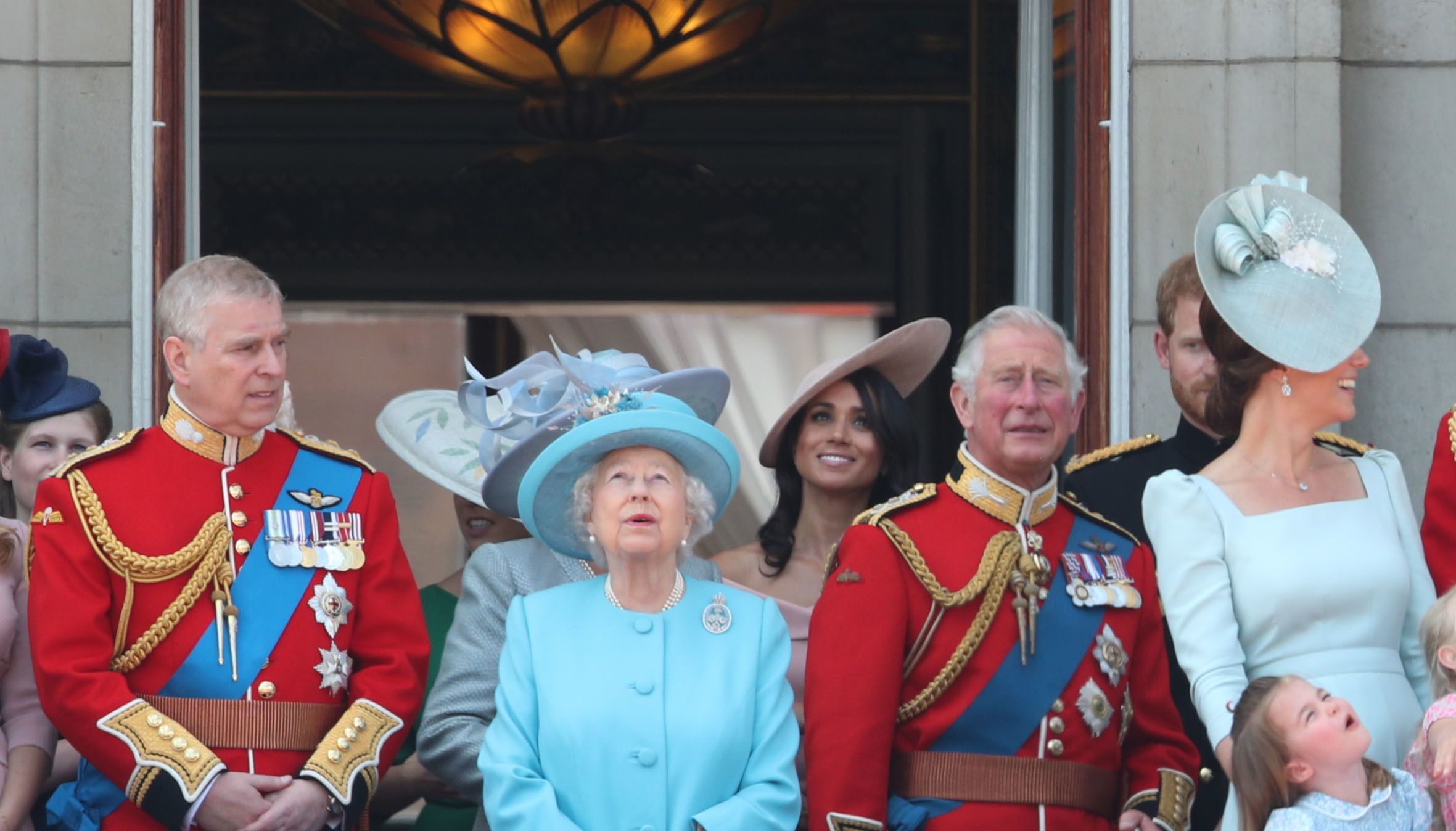 The Queen will be accompanied by working Royals on the balcony