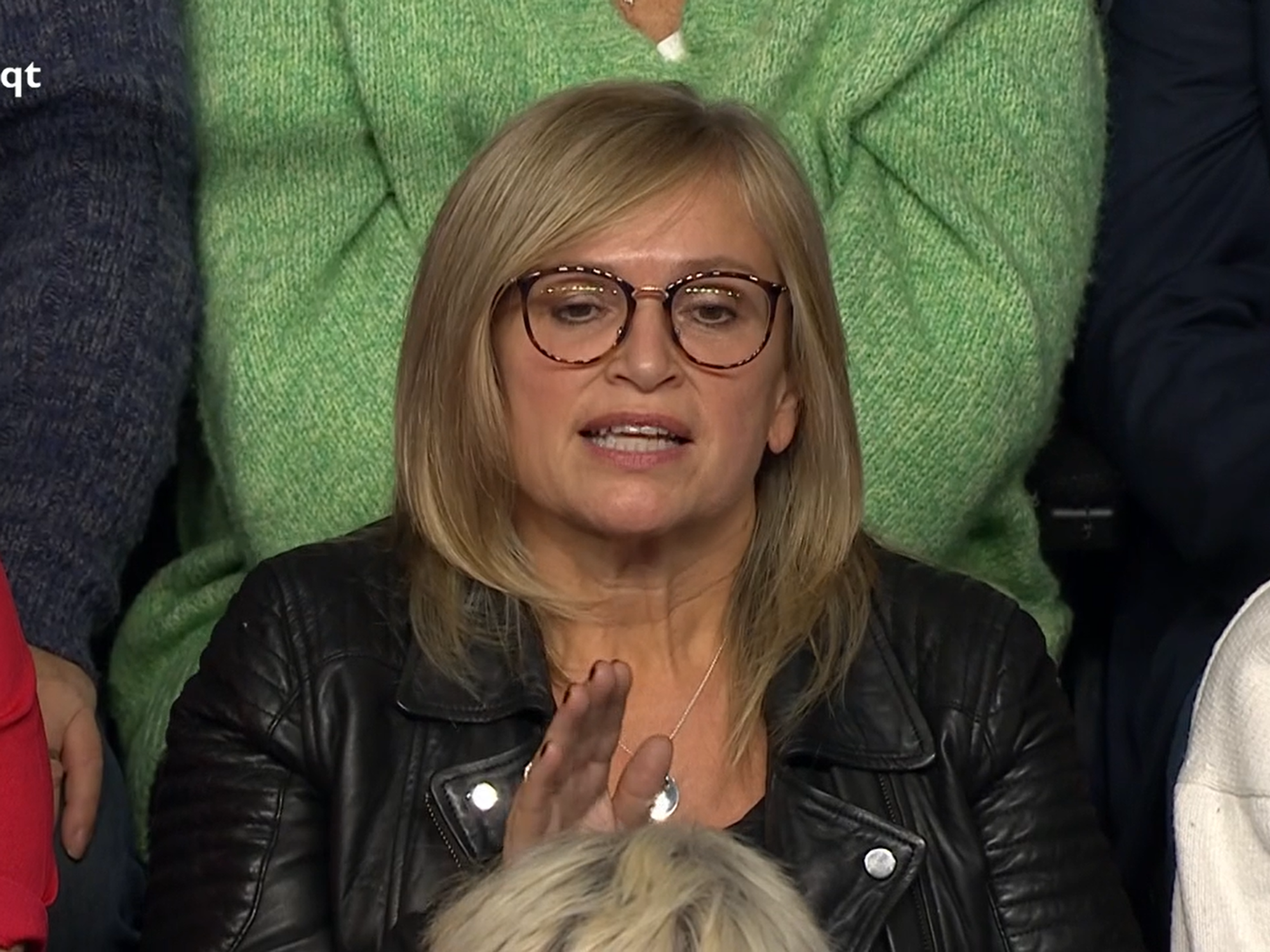 The Question Time audience member