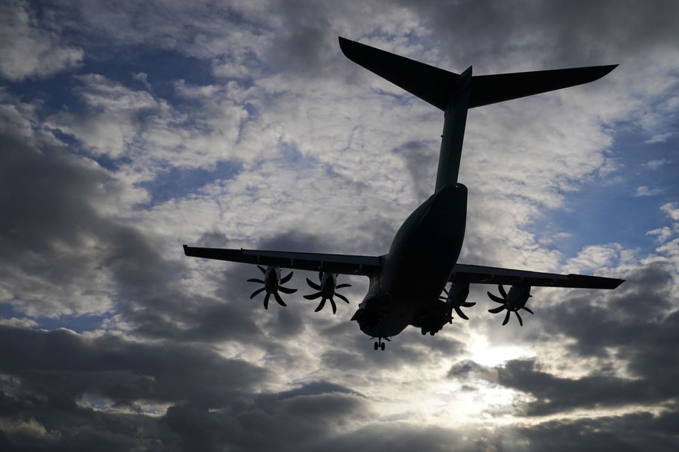 The RAF stil to airlift 2,000 people deemed eligible for evacuation from Kabul.