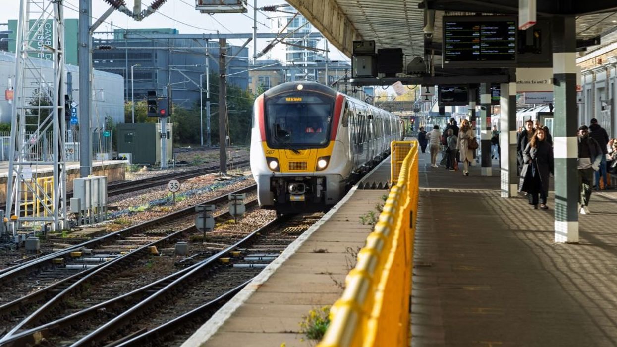 The rail route will eventually link Cambridge and Oxford