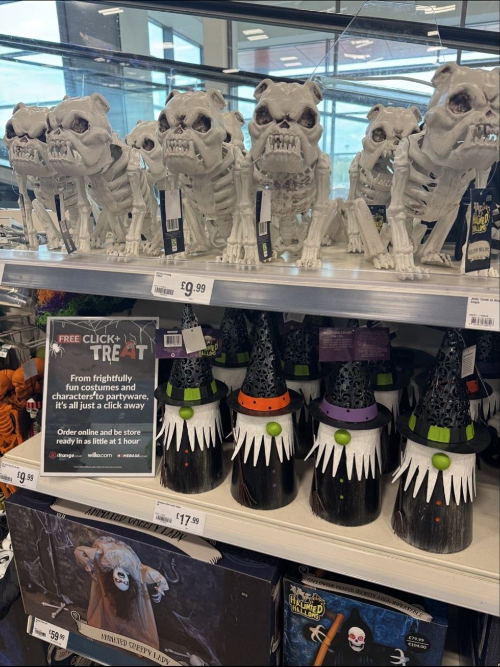 The Range Halloween products