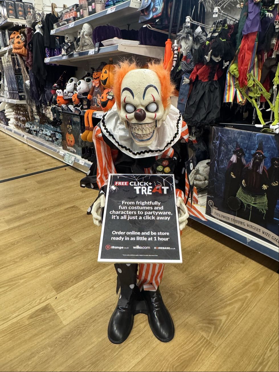 The Range Halloween products