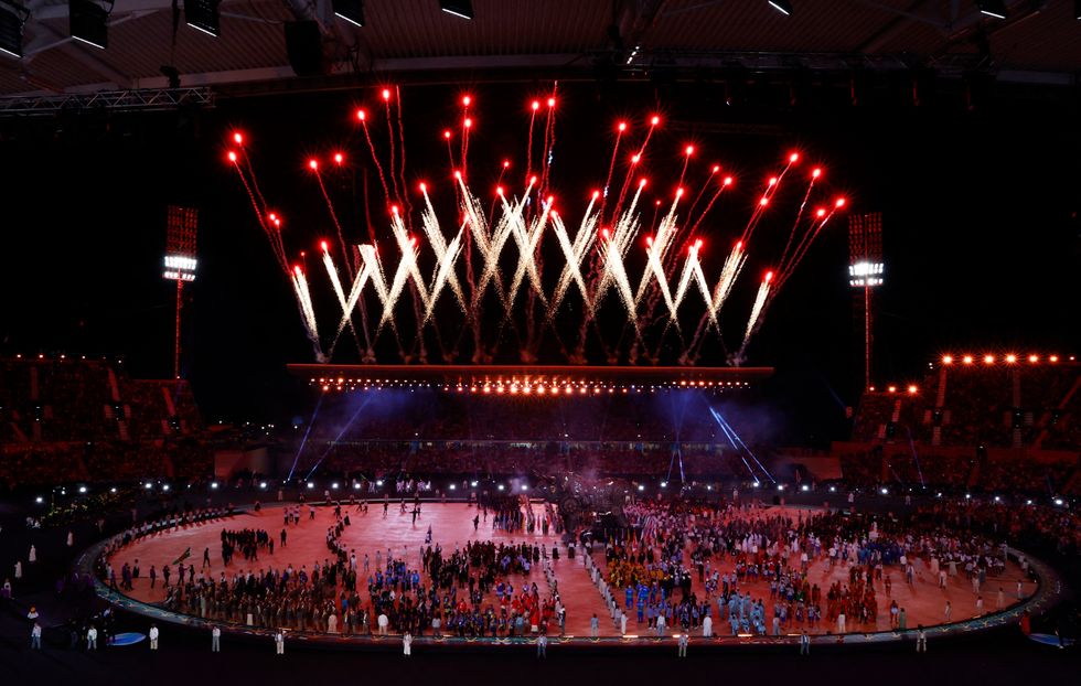 The rapper says he was due to perform at the Commonwealth Games