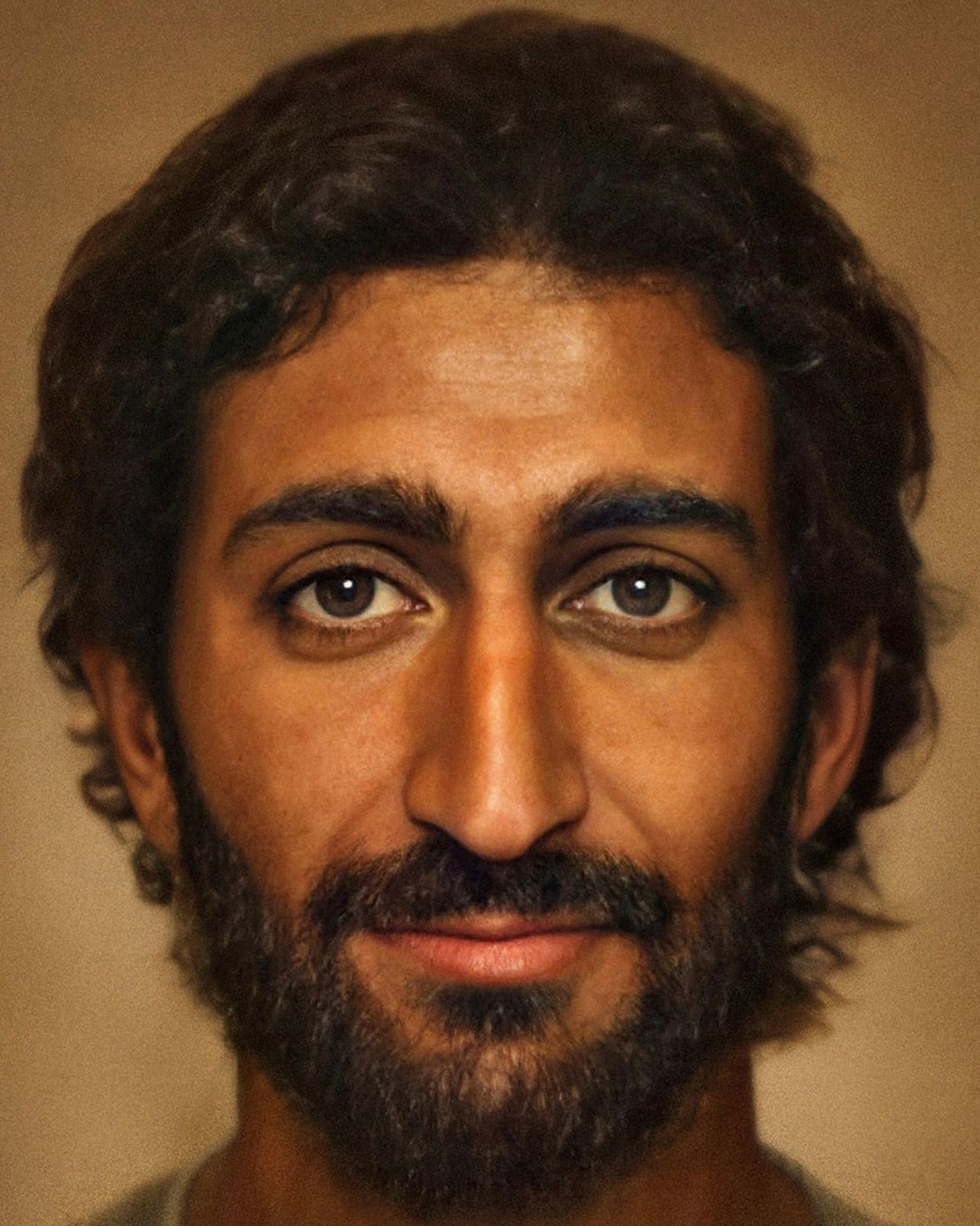 The real Jesus? The AI-generated image of the Son of God