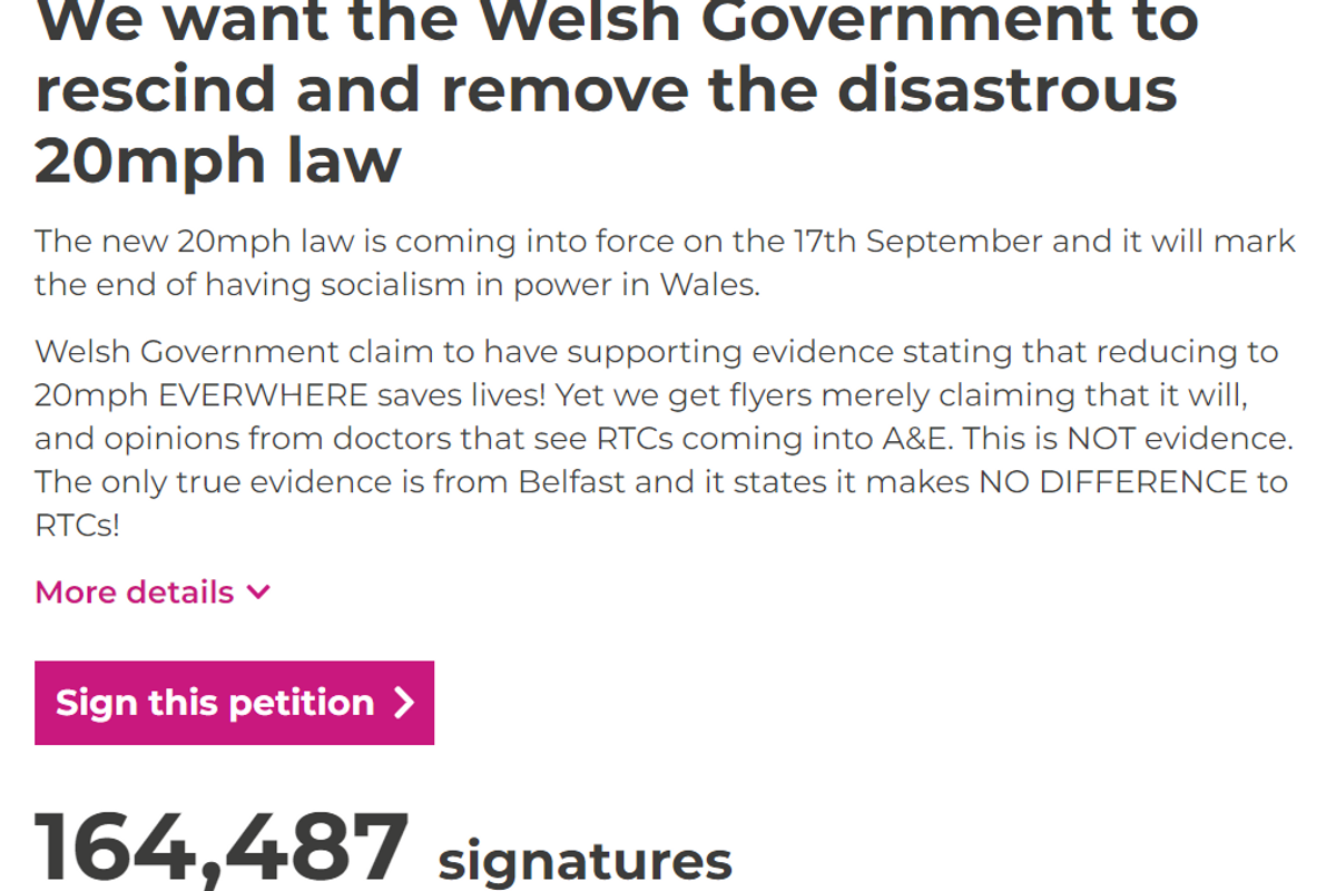 The record-breaking petition 