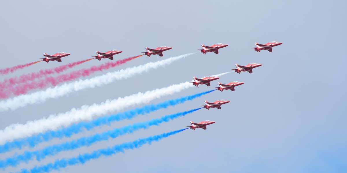 NextImg:Red Arrows in CRISIS as RAF jets could be slashed in half in just three years