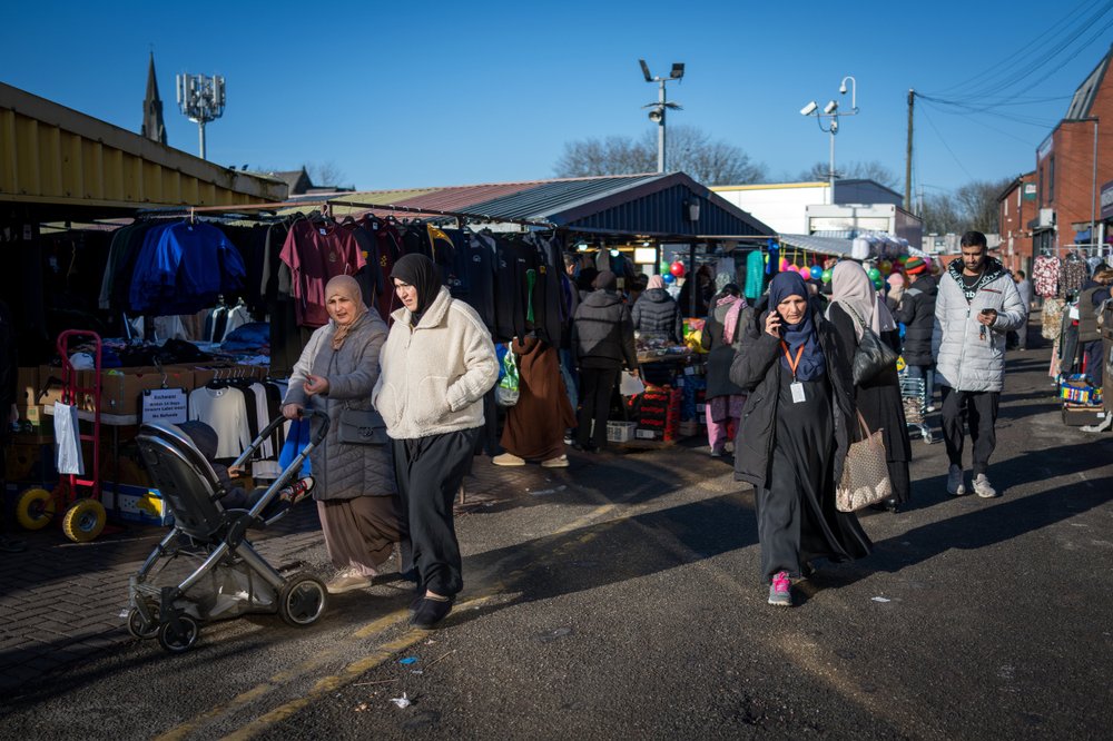 The Reform UK leader claimed 48 per cent of residents are foreign-born in Longsight