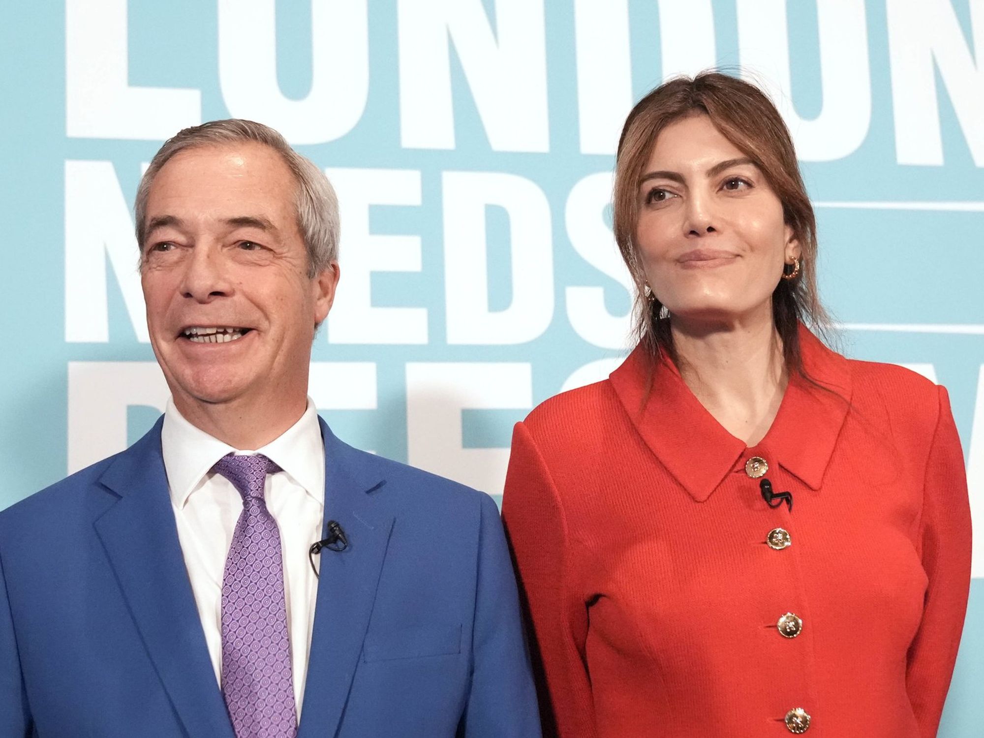 The Reform UK leader unveiled the Westminster City Councillor as his City Hall candidate earlier this week