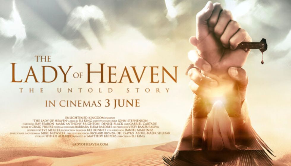 The release of the film The Lady of Heaven has sparked protests by Muslim communities across the UK