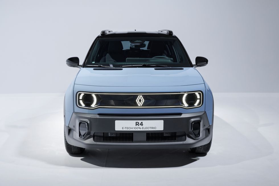 The Renault 4 E-Tech electric vehicle