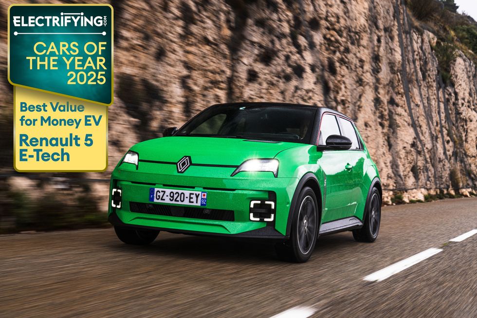 The Renault 5 E-Tech is one of the eligible models as part of the Government's Electric Car Grant