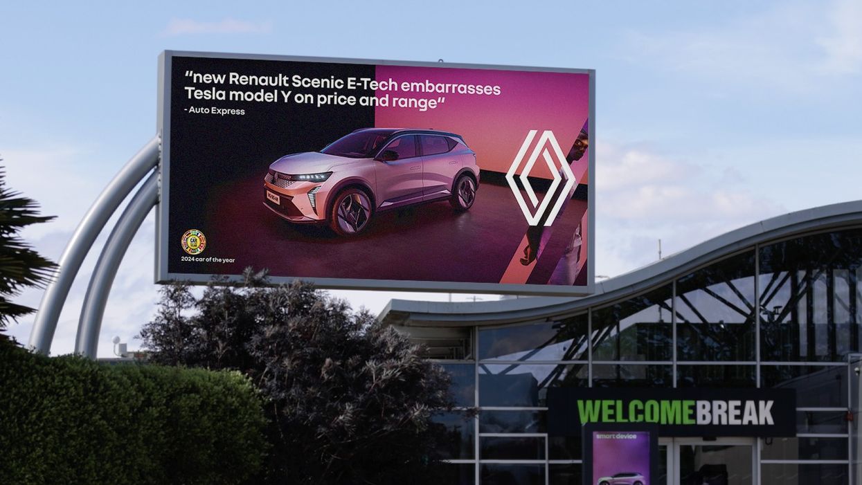 The Renault advert taking aim at the Tesla Model Y