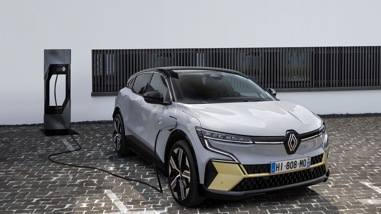 The Renault Megane E-Tech