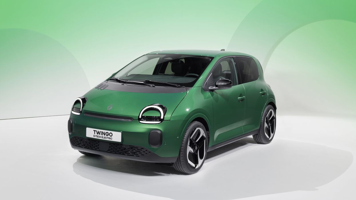 The Renault Twingo E-Tech