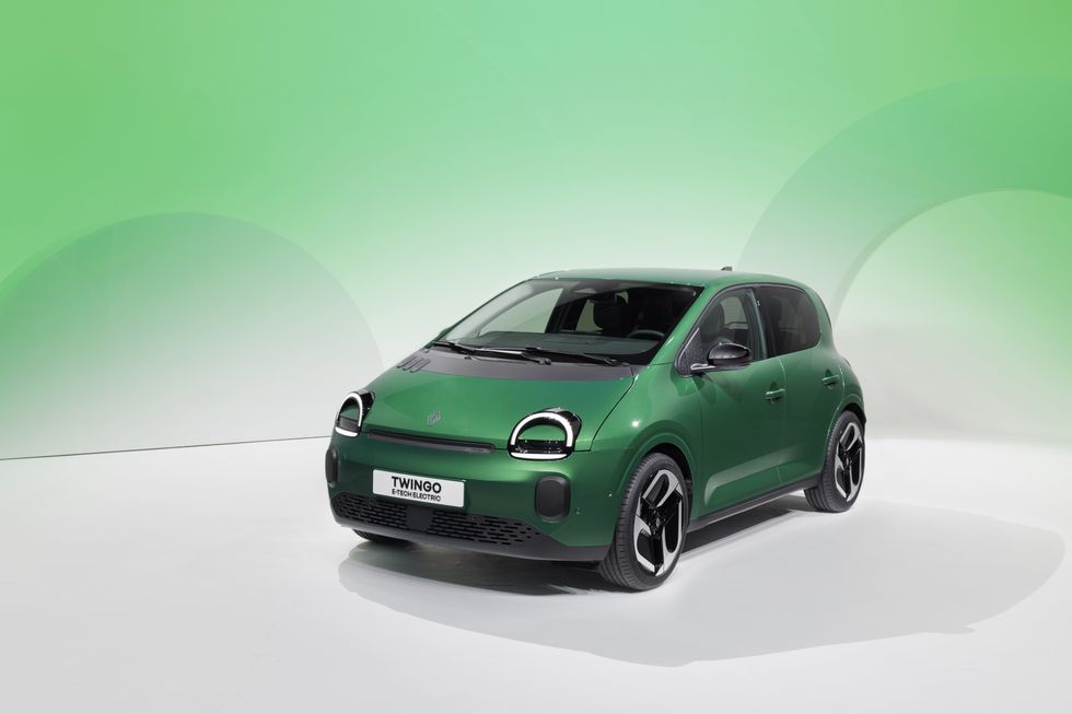 The Renault Twingo E-Tech