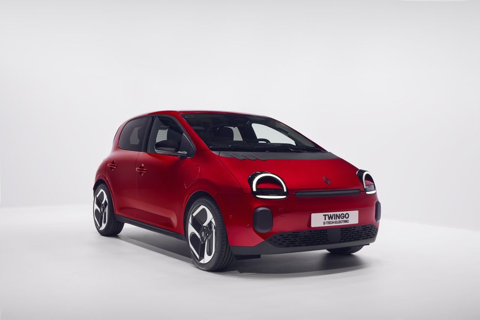 The Renault Twingo E-Tech