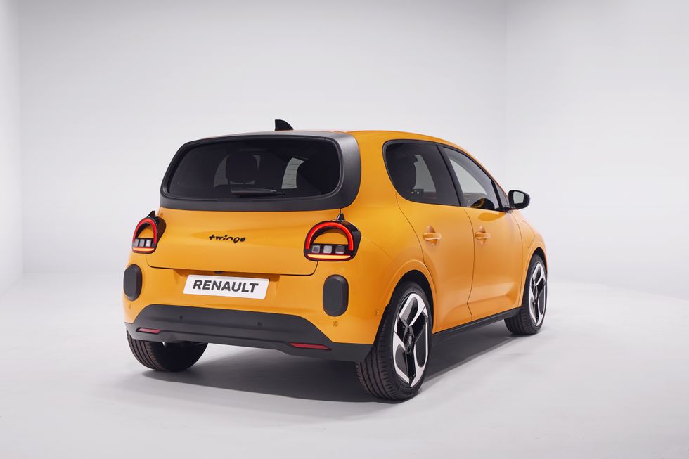 The Renault Twingo E-Tech
