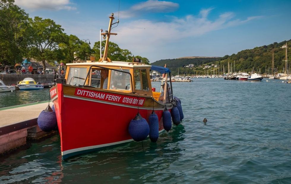 The River Dart in Dartmouth