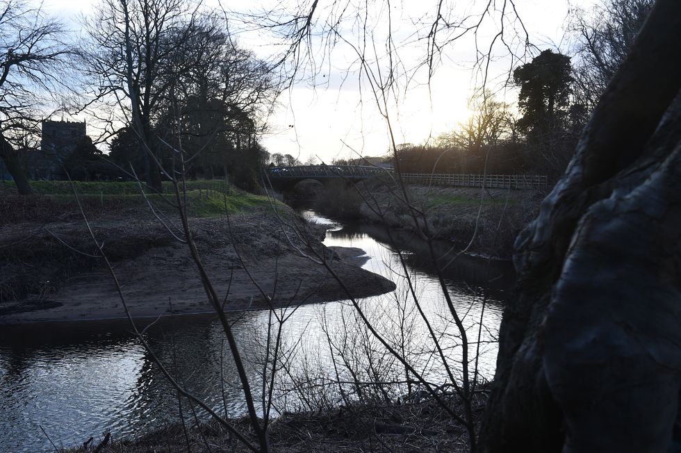 The River Wyre in St Michael's on Wyre, Lancashire, as police continue their search for Nicola Bulley.