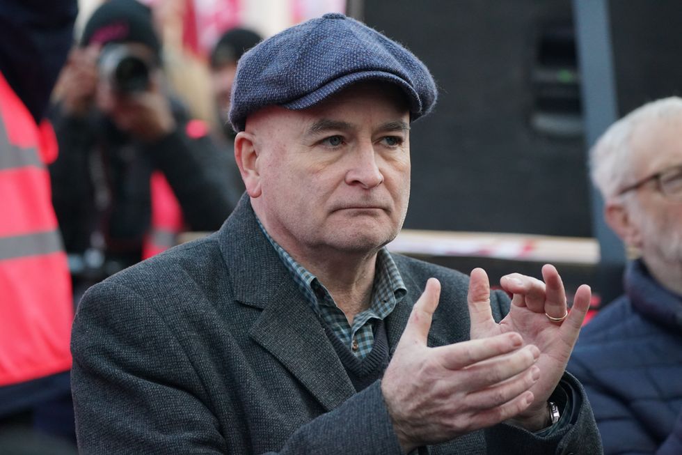 The RMT's Mick Lynch has orchestrated many of the rail strikes going ahead.