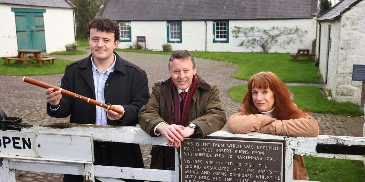 Farm where Robert Burns wrote Auld Lang Syne launches major £12m campaign to save site from decay Farm where Robert Burns wrote Auld Lang Syne launches major £12m campaign to save site from decay