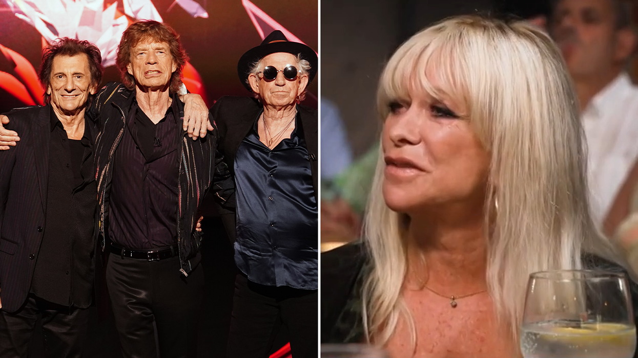 The Rolling Stones and Jo Wood