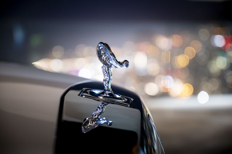 The Rolls-Royce Spirit of Ecstasy