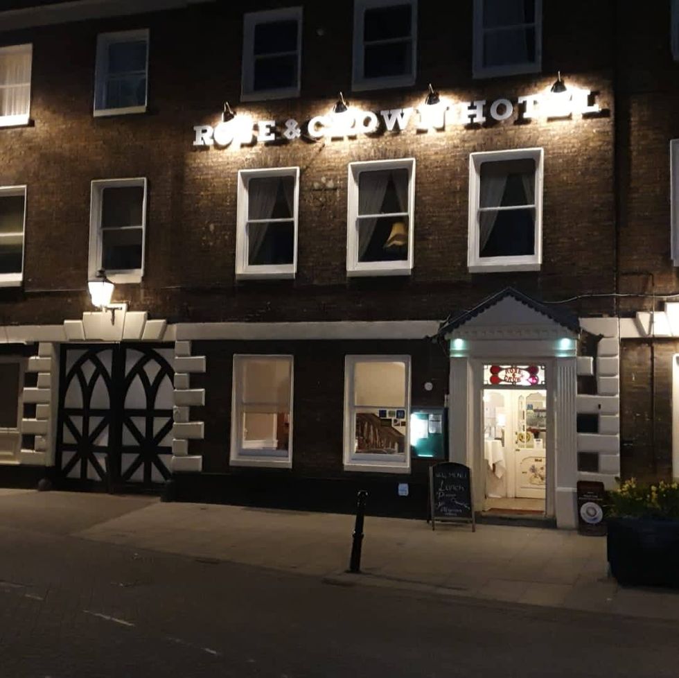 The Rose & Crown Hotel, which Fenland District Council say has become a 'hostel' for asylum seekers