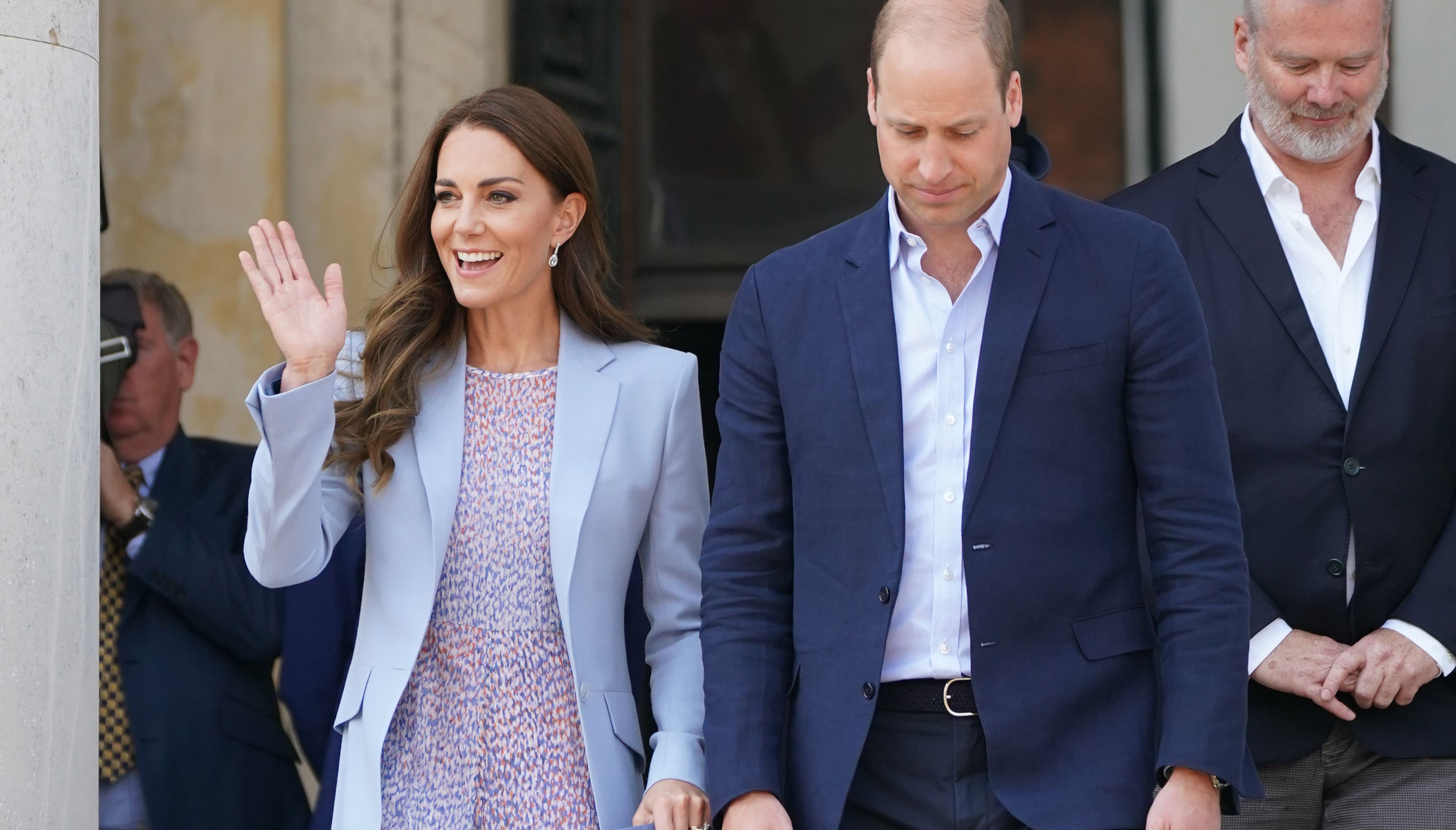 The royal couple have been praised by Grant Harrold.