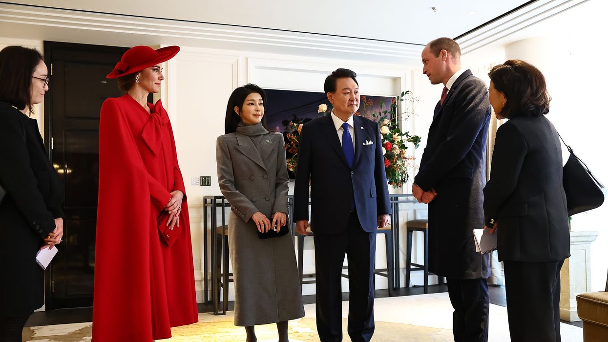 The Royal Family met President of South Korea Yoon Suk Yeol and his wife Kim Keon Hee