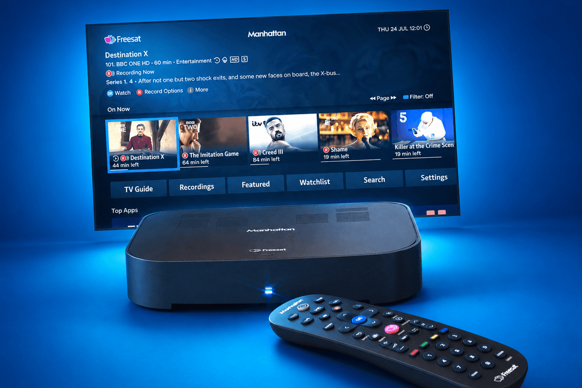 British brand's Sky Q replacement that lets you pause and record telly without a subscription finally on sale