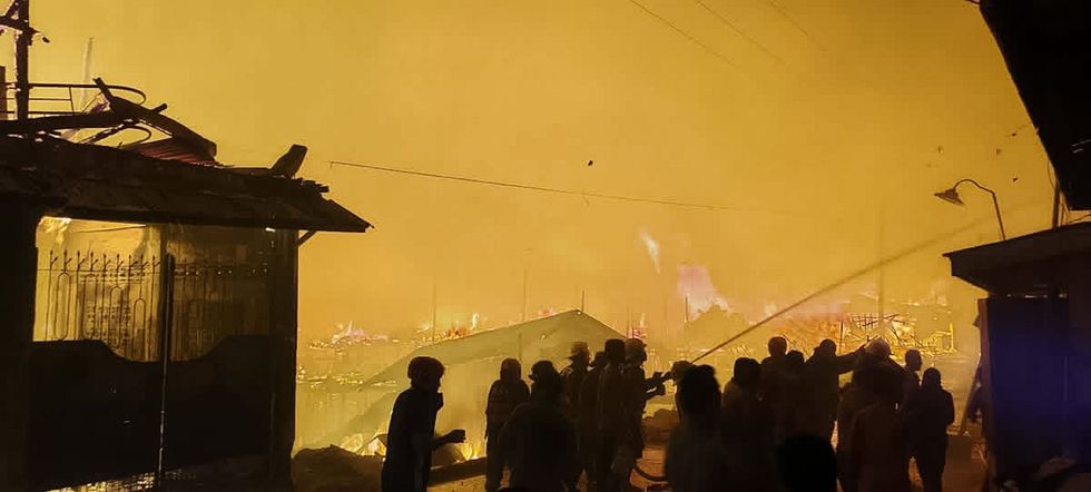 The scale of the rebuilding effort required is substantial, with an entire neighbourhood needing to be restored from the ground up