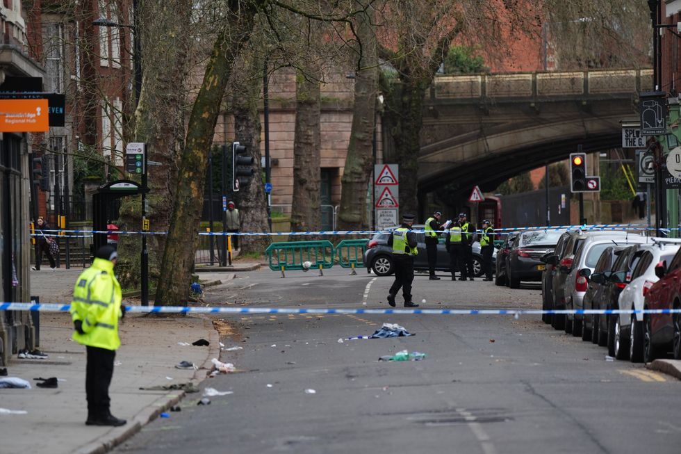 The scene after the crash\u200b