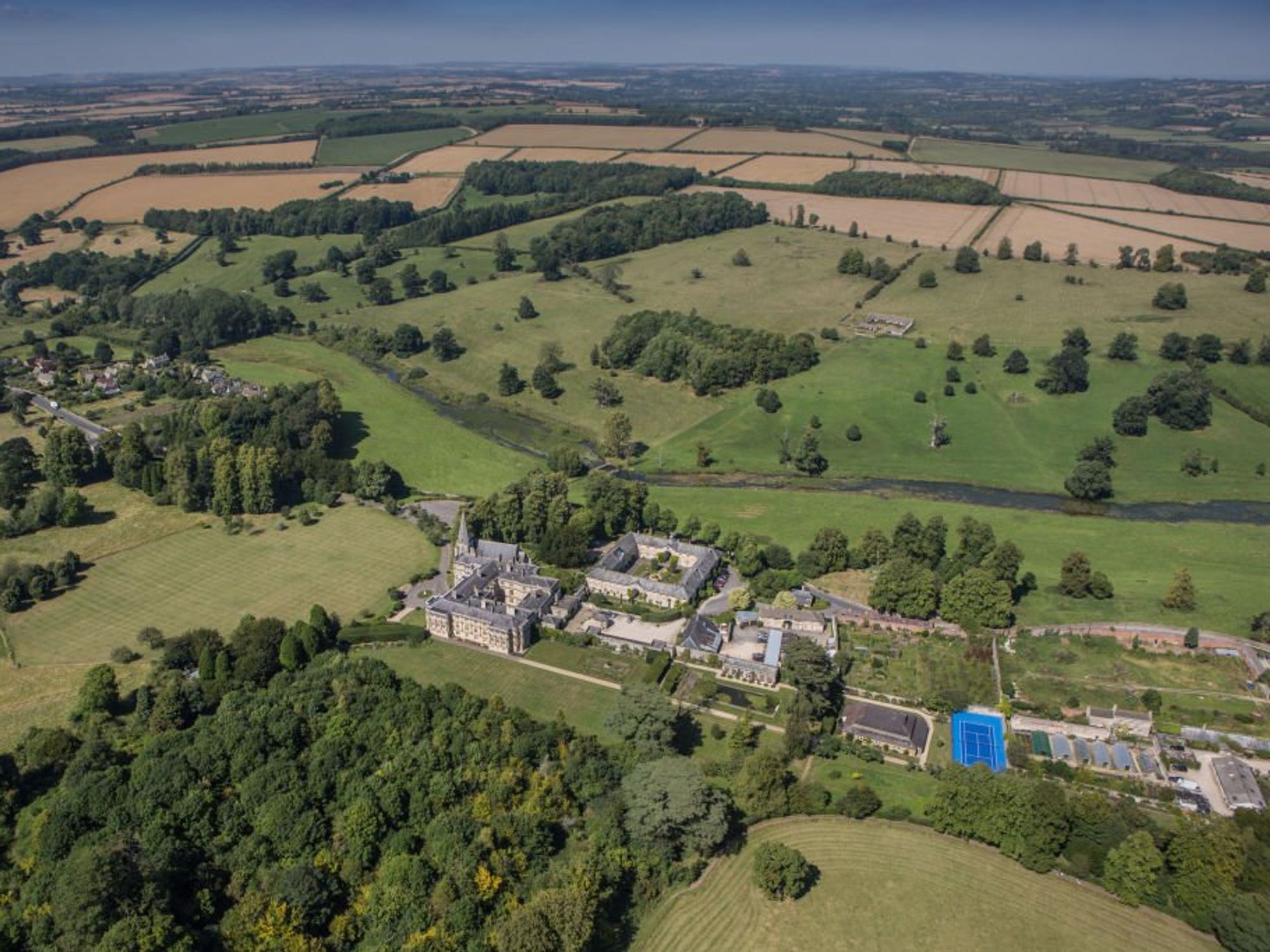 The scheme would alter the landscape at The Sherborne Estate