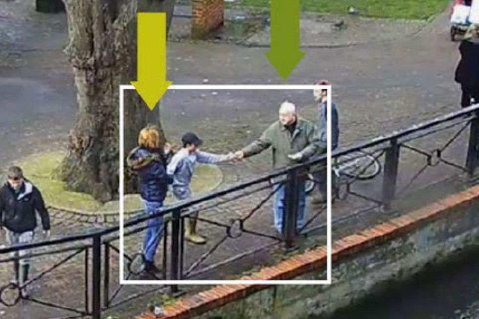 The schoolboy fell ill after taking bread from Skripal in a park