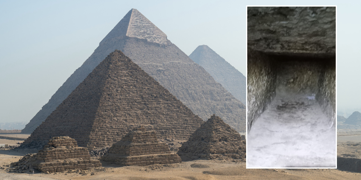 NextImg:Mysterious chamber beneath Great Pyramid of Egypt could be tomb of Jesus Christ, expert suggests in remarkable claim