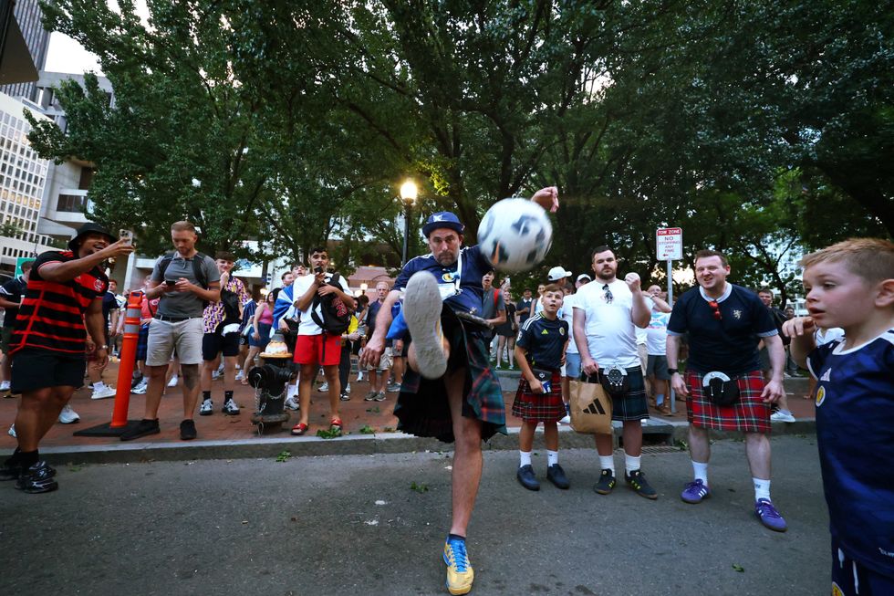 The Scottish fans have waited a long time to return to the World Cup