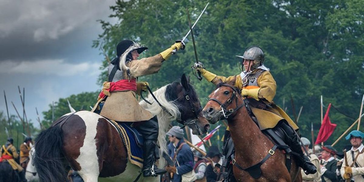 Tiny village braces for 2,000 Civil War re-enactors descending with ‘roaring cannons and thundering cavalry’ Tiny village braces for 2,000 Civil War re-enactors descending with ‘roaring cannons and thundering cavalry’