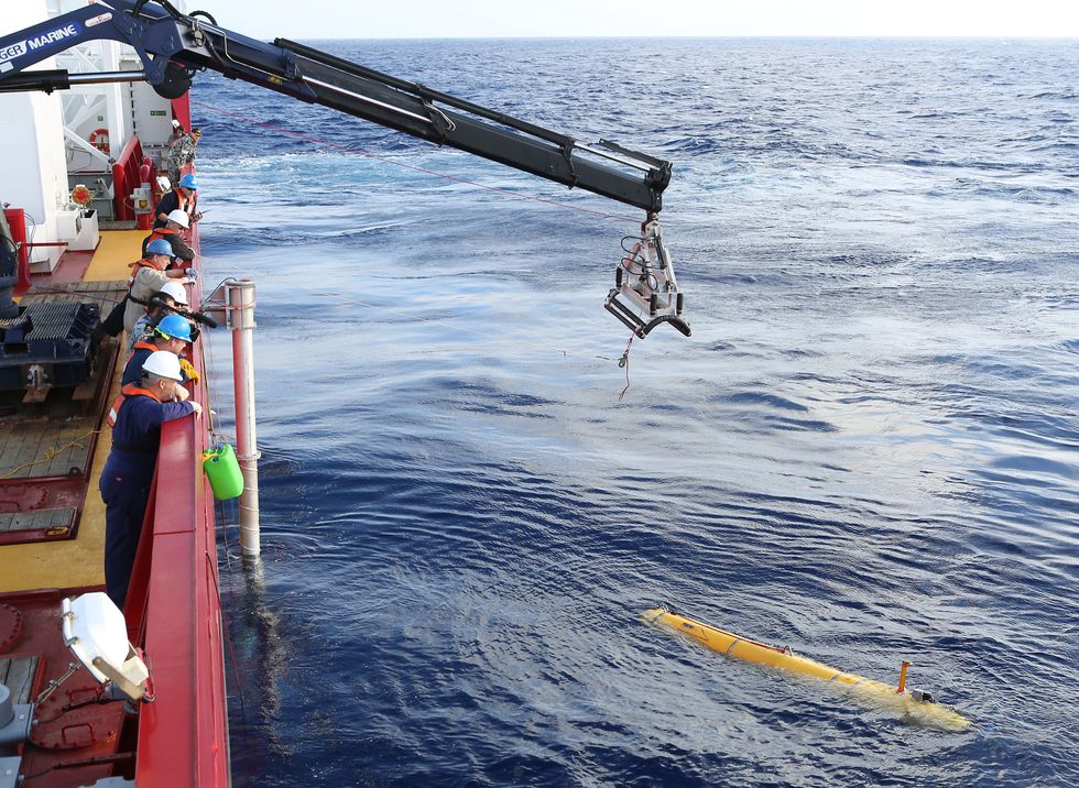 The search for the MH370